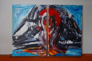 dyptich 24" x 36" panels